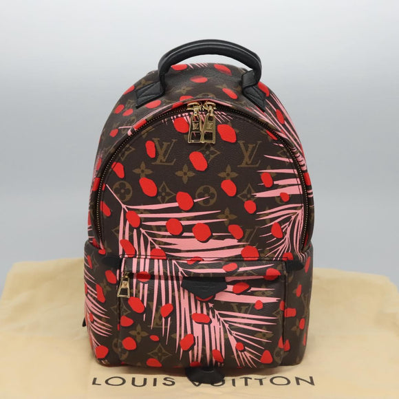 LOUIS VUITTON Monogram jungle Dot Palm Springs PM Backpack M41981 Auth 115982SV