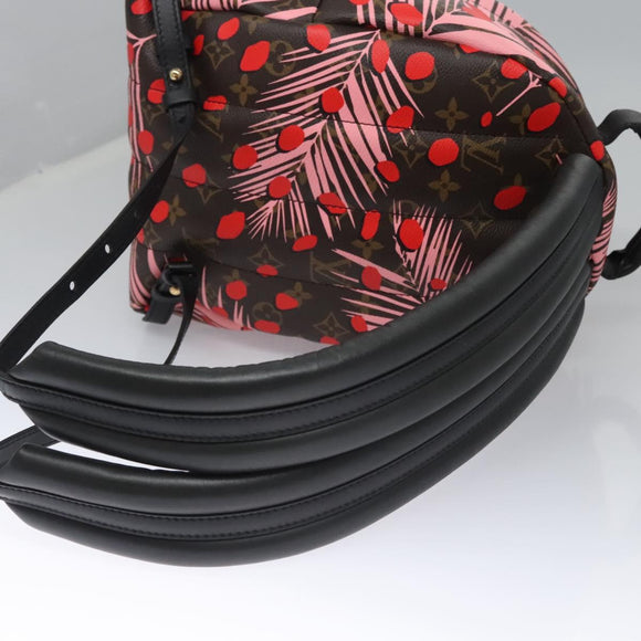 LOUIS VUITTON Monogram jungle Dot Palm Springs PM Backpack M41981 Auth 115982SV
