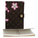 LOUIS VUITTON Cherry Blossom Agenda Mini Day Planner Cover M92021 Auth 115988SV-1