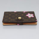 LOUIS VUITTON Cherry Blossom Agenda Mini Day Planner Cover M92021 Auth 115988SV-3