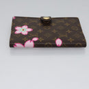 LOUIS VUITTON Cherry Blossom Agenda Mini Day Planner Cover M92021 Auth 115988SV-4