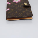 LOUIS VUITTON Cherry Blossom Agenda Mini Day Planner Cover M92021 Auth 115988SV-6