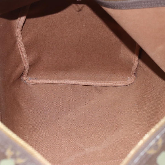 LOUIS VUITTON Monogram Graffiti Keepall 50 Boston Bag Khaki M92196 Auth 115992