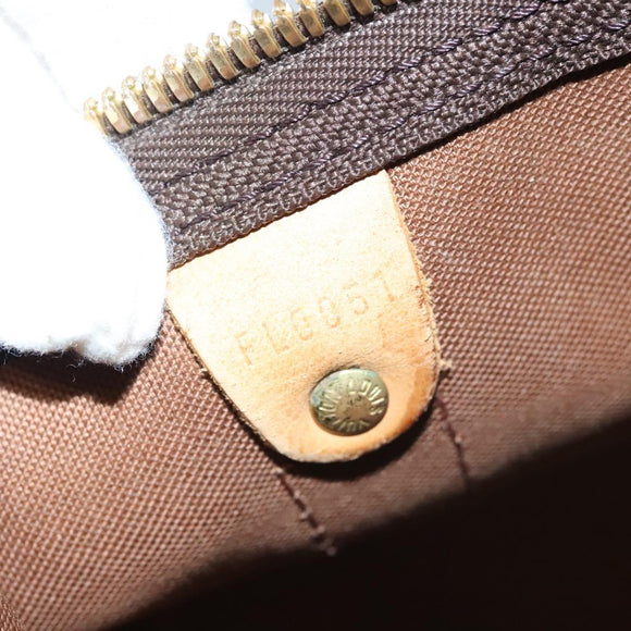 LOUIS VUITTON Monogram Graffiti Keepall 50 Boston Bag Khaki M92196 Auth 115992