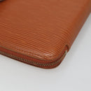 LOUIS VUITTON Epi Agenda Geod Wallet Brown LV Auth 115995-16