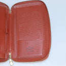 LOUIS VUITTON Epi Agenda Geod Wallet Brown LV Auth 115995-20