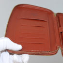 LOUIS VUITTON Epi Agenda Geod Wallet Brown LV Auth 115995-22