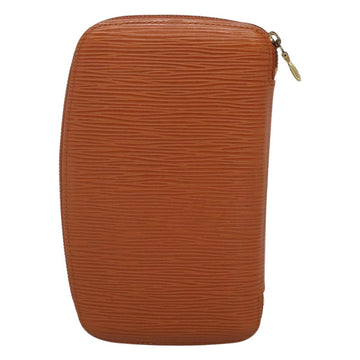 LOUIS VUITTON Epi Agenda Geod Wallet Brown LV Auth 115995 - 0