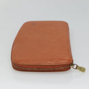 LOUIS VUITTON Epi Agenda Geod Wallet Brown LV Auth 115995-5