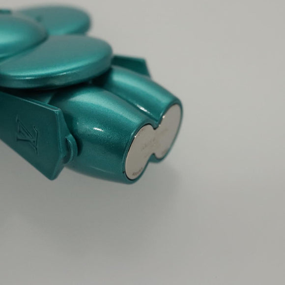 LOUIS VUITTON Vivienne Bijoux Sac Charm metal Light Blue M00484 LV Auth 115996SA