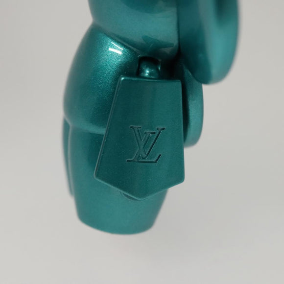 LOUIS VUITTON Vivienne Bijoux Sac Charm metal Light Blue M00484 LV Auth 115996SA
