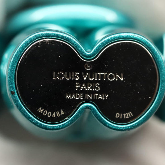 LOUIS VUITTON Vivienne Bijoux Sac Charm metal Light Blue M00484 LV Auth 115996SA