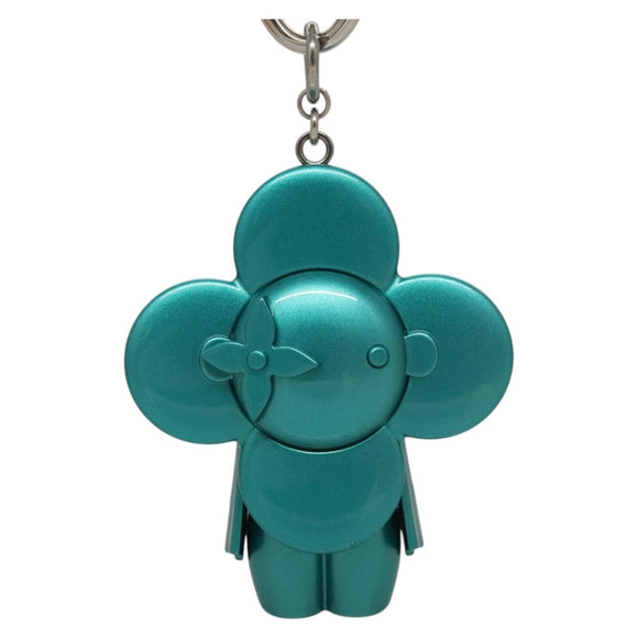 LOUIS VUITTON Vivienne Bijoux Sac Charm metal Light Blue M00484 LV Auth 115996SA