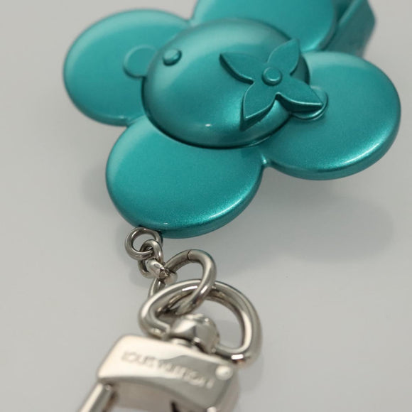 LOUIS VUITTON Vivienne Bijoux Sac Charm metal Light Blue M00484 LV Auth 115996SA
