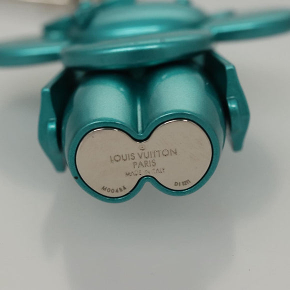 LOUIS VUITTON Vivienne Bijoux Sac Charm metal Light Blue M00484 LV Auth 115996SA