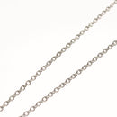 LOUIS VUITTON Necklace metal Red Silver LV Auth 115998-15