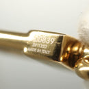 LOUIS VUITTON Bijou Sack LV Serve Key Ring Gold Tone M00839 LV Auth 116011-11