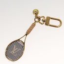 LOUIS VUITTON Bijou Sack LV Serve Key Ring Gold Tone M00839 LV Auth 116011-5