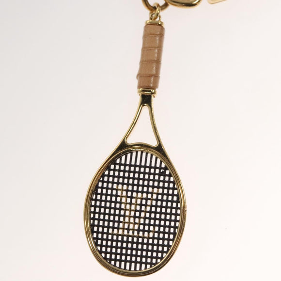 LOUIS VUITTON Bijou Sack LV Serve Key Ring Gold Tone M00839 LV Auth 116011