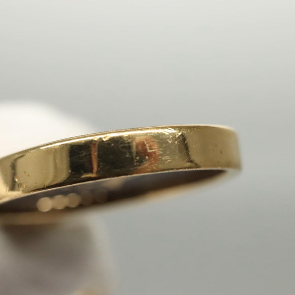 LOUIS VUITTON Bijou Sack LV Serve Key Ring Gold Tone M00839 LV Auth 116011