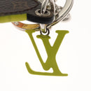 LOUIS VUITTON Monogram Porte Cles LV Scarecrow Charm Yellow MP2922 Auth 116015-5