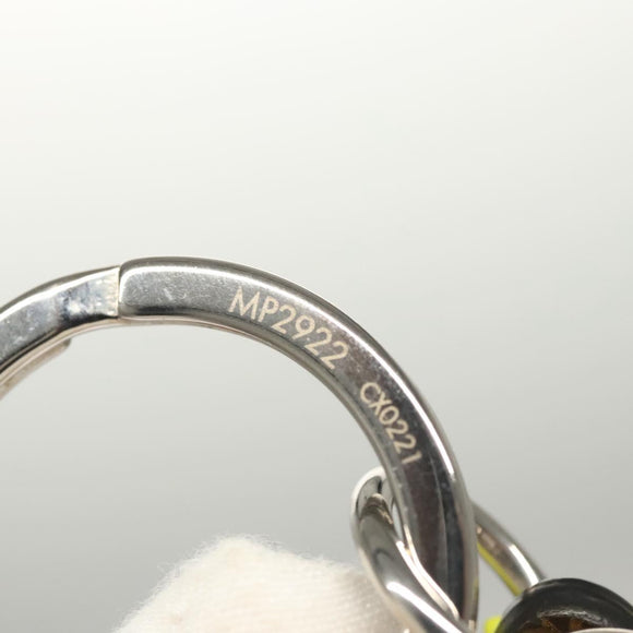 LOUIS VUITTON Monogram Porte Cles LV Scarecrow Charm Yellow MP2922 Auth 116015