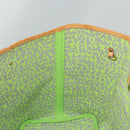 LOUIS VUITTON Monogram Graffiti Neverfull GM Tote Bag Green M93703 Auth 116016A-25