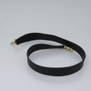 GUCCI Bamboo Shoulder Bag Leather 2way Black Gold 001 3754 1577 Auth 116022-21