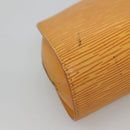 LOUIS VUITTON Epi Dauphine PM Pouch Yellow M48449 LV Auth 116024-16