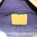 LOUIS VUITTON Epi Dauphine PM Pouch Yellow M48449 LV Auth 116024-9