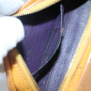 LOUIS VUITTON Epi Dauphine PM Pouch Yellow M48449 LV Auth 116024-11