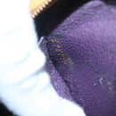 LOUIS VUITTON Epi Dauphine PM Pouch Yellow M48449 LV Auth 116024-12