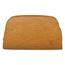 LOUIS VUITTON Epi Dauphine PM Pouch Yellow M48449 LV Auth 116024-13