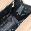 Salvatore Ferragamo Hand Bag Leather 2way Brown Gold Auth 116030-17