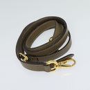 Salvatore Ferragamo Hand Bag Leather 2way Brown Gold Auth 116030-19