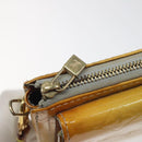 LOUIS VUITTON Monogram Vernis Motto Accessory Pouch Gris M91030 LV Auth 116046-17