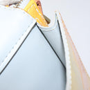 LOUIS VUITTON Monogram Vernis Motto Accessory Pouch Gris M91030 LV Auth 116046-12