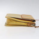 LOUIS VUITTON Monogram Vernis Motto Accessory Pouch Gris M91030 LV Auth 116046-3