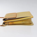 LOUIS VUITTON Monogram Vernis Motto Accessory Pouch Gris M91030 LV Auth 116046-4