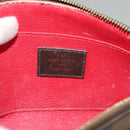 LOUIS VUITTON Damier Ebene Pochette Cosmetic PM Pouch N47516 LV Auth 116055-9