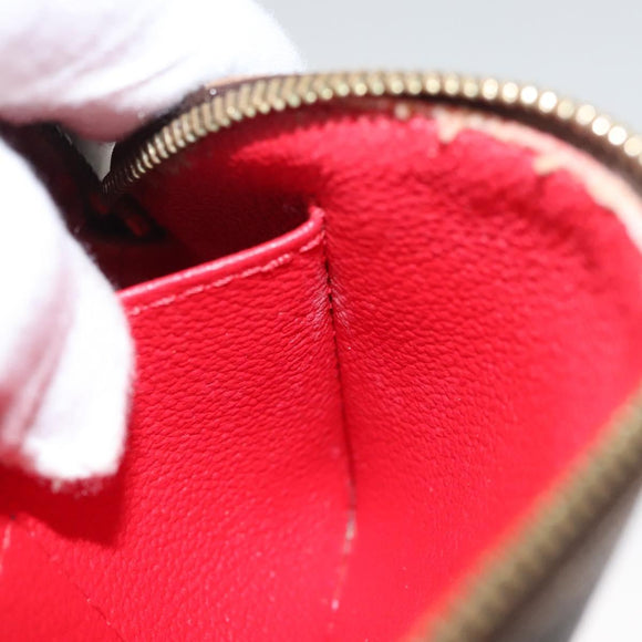 LOUIS VUITTON Damier Ebene Pochette Cosmetic PM Pouch N47516 LV Auth 116055