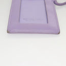 BOTTEGA VENETA MAXI INTRECCIATO Card Case Leather Purple Auth 116058-10