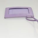 BOTTEGA VENETA MAXI INTRECCIATO Card Case Leather Purple Auth 116058-6