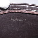 Christian Dior Trotter Canvas Shoulder Bag Beige Gold Auth 116060-11