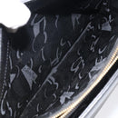 Salvatore Ferragamo Gancini Shoulder Bag Leather Black Gold Auth 116063-21