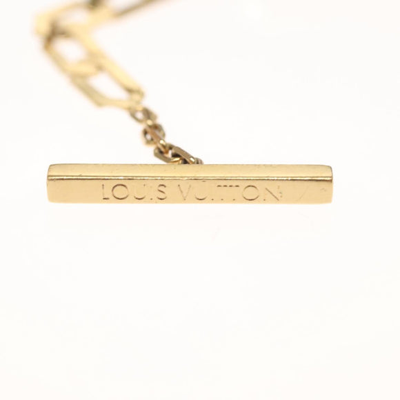 LOUIS VUITTON Bracelet Collier Power Bracelet metal Gold M66091 LV Auth 116066