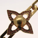 LOUIS VUITTON Bracelet Collier Power Bracelet metal Gold M66091 LV Auth 116066-4