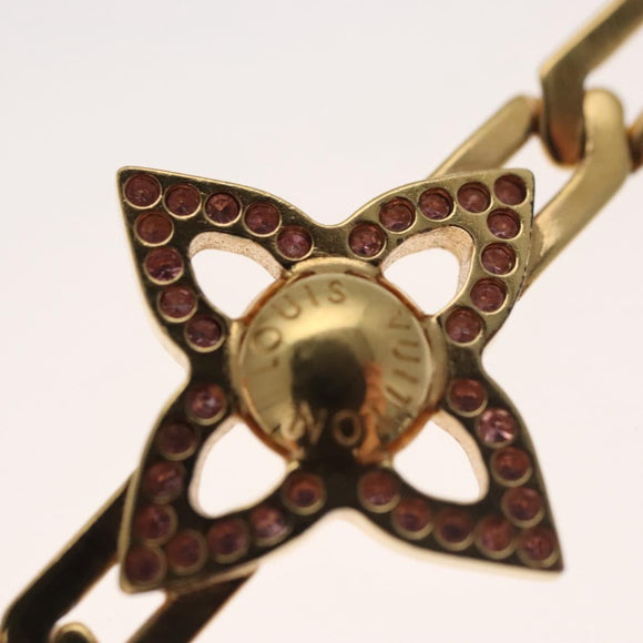 LOUIS VUITTON Bracelet Collier Power Bracelet metal Gold M66091 LV Auth 116066