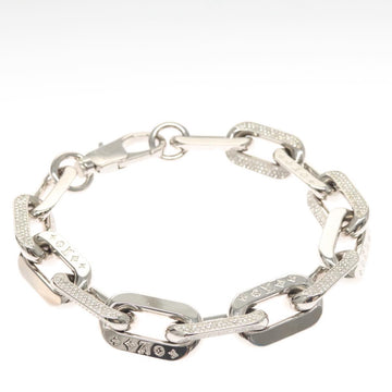 LOUIS VUITTON Collier LV Edge GM Necklace metal Silver tone MP3000 Auth 116084AM - 0