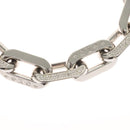 LOUIS VUITTON Collier LV Edge GM Necklace metal Silver tone MP3000 Auth 116084SAM-3